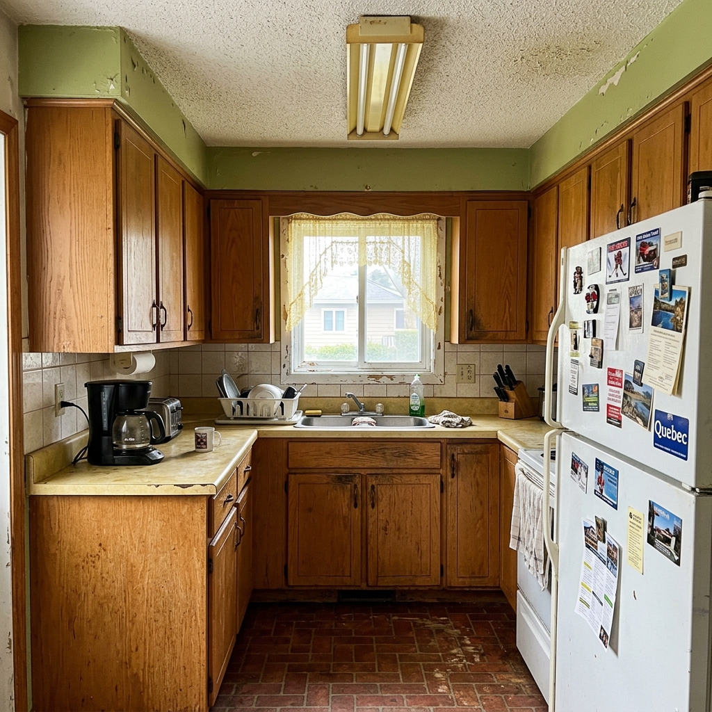 Kitchen before
